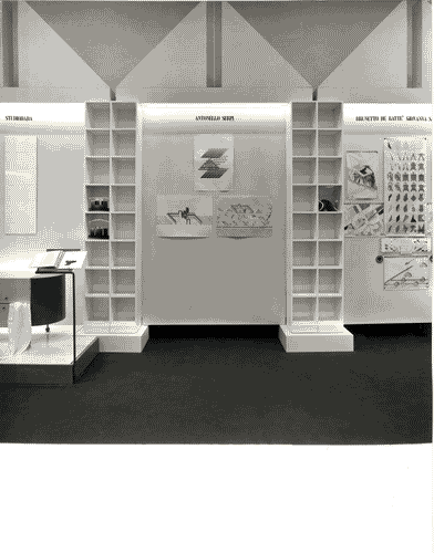 Image for XVI Triennale - Terzo ciclo - La sistemazione del design - L'interno dopo la forma dell'utile (concorso) - Pannello di Antonello Serpi