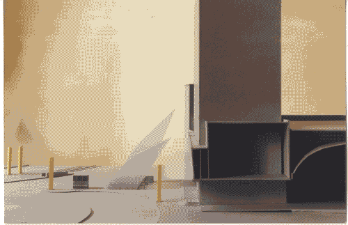 Image for XIX Triennale - Mostra introduttiva esterna - La Triennale nella città - "I codici della città, da piazza Cadorna al Palazzo dell'Arte" di Stefano Boeri e Cino Zucchi - Modello delle pensiline antistante le Ferrovie Nord