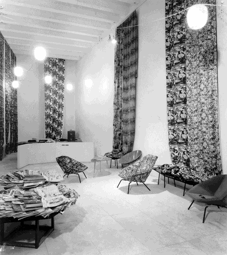 Image for X Triennale - Mostra dei tessuti di arredamento n. 1 e Servizi della Triennale