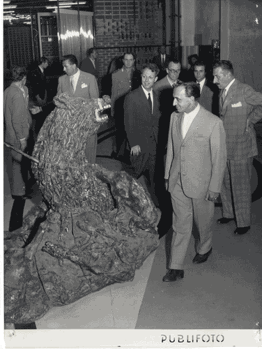 Image for X Triennale - Visita del Ministro dell'Economia della Germania Federale Ludwig Erhard - Ugo Zanchetta - Tommaso Ferraris