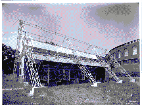 Image for IX Triennale - Mostra internazionale dell'architettura in movimento - Mezzi di trasporto marittimi - Padiglione Finmare - Giulio Minoletti - Giulio Zappa - Dario Bernazzoli