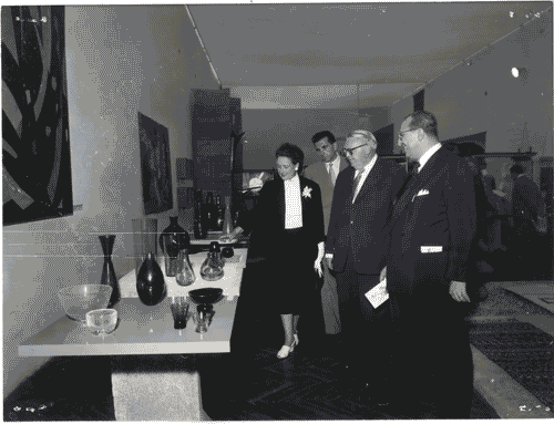 Image for X Triennale - Visita del Ministro dell'Economia della Germania Federale Ludwig Erhard - Ivan Matteo Lombardo