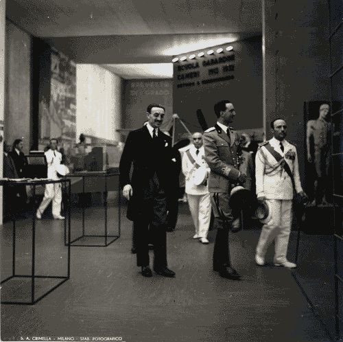 Image for Visita del principe di Piemonte, Umberto di Savoia - Marcello Visconti di Modrone