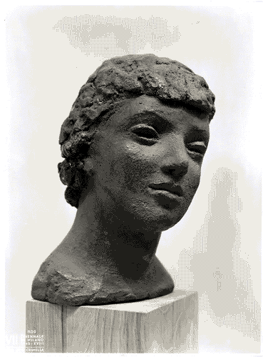 Image for VII Triennale - Sezione della Francia - Testa di giovinetta in Grès di M.Dem