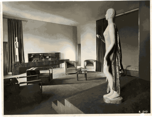 Image for IV Triennale - I Galleria dell'arredamento - Sartoria - Sala di mostra dei modelli