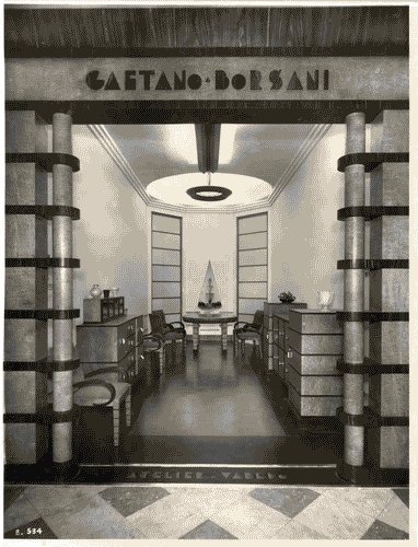 Image for IV Triennale - II Galleria dell'arredamento - Sala da pranzo di Gaetano e Osvaldo Borsani