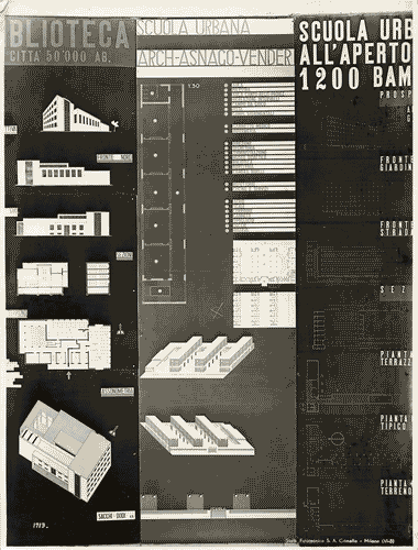 Image for V Triennale - Mostra internazionale di architettura moderna - I° galleria dell'Italia - Progetti di edifici tipici