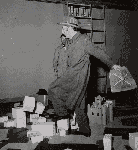 Image for X Triennale - Mostra dell'urbanistica - Preparazione del cortometraggio "una lezione di urbanistica" regia di Gerardo Guerrieri