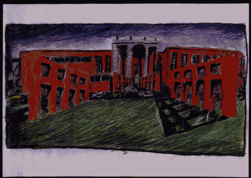 Image for Disegno per il progetto dell'allestimento della XVIII Triennale - Aldo Rossi - Luca Meda