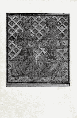 Image for VII Triennale - Palazzo dell'Arte - Scalone e vestibolo superiore - Mosaico "pace con giustizia" di Massimo Campigli