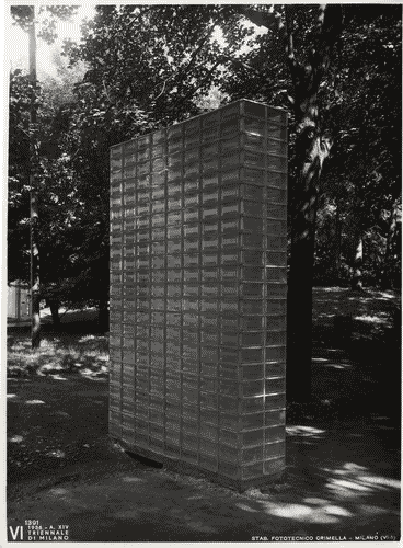 Image for VII Triennale - Elementi isolati nel parco Sempione - Viale della pubblicità