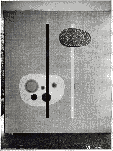 Image for VI Triennale - Padiglione nel parco Sempione - Mostra internazionale di architettura - Sezione internazionale di urbanistica - Mosaico di Bruno Munari