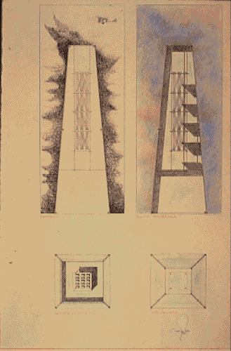 Image for XVIII Triennale - Mostre tematiche - La natura delle cose - Sezione l'intelligenza delle cose - Disegno del modello di computer neuronico di Franco Potenza