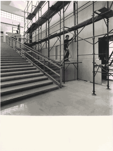 Image for Le città immaginate - Lavori di allestimento - Scalone d'onore