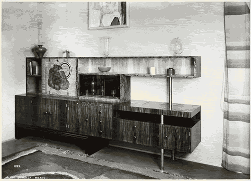 Image for V Triennale - Mostra dell'abitazione - Casa media di Virgilio Vallot - Soggiorno