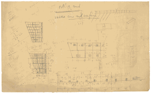 Image for Primo progetto del qt8. Studio planimetrico della zona casette reduci