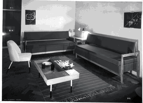 Image for IX Triennale - Abitazione - Alloggio n. 1: appartamento per 4 persone - Camera da letto per i figli - Carlo Pagani - Franca Antonioli Helg