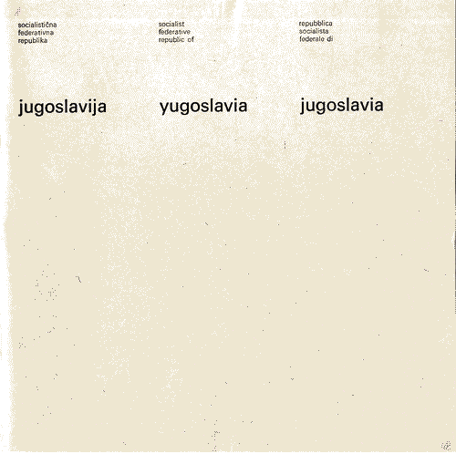 Image for Opuscolo della sezione jugoslava