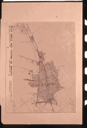 Image for XVII Triennale - Le città del mondo e il futuro delle metropoli - Partecipazioni internazionali - Sezione Colombia - Planimetria della città di Bogotà