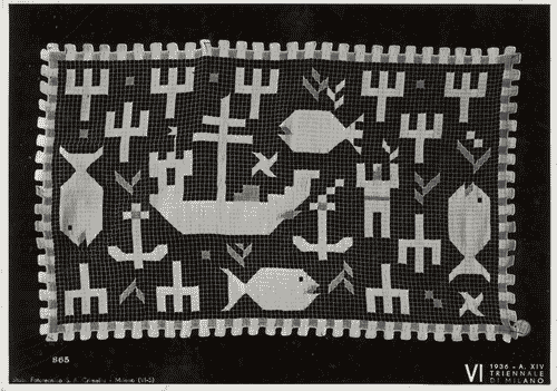 Image for VI Triennale - Sezione dell'E.N.A.P.I. - Merletti e ricami - Centrino a filet