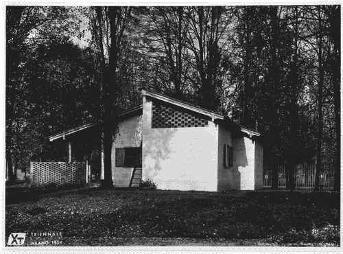 Image for X Triennale - Parco Sempione - Casa rurale - Piero De Amicis - Vincenzo Manente