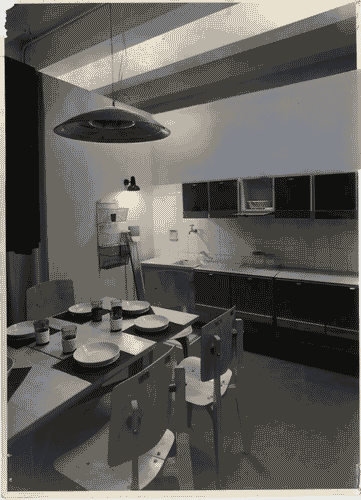 Image for X Triennale - Mostra della casa - Alloggio I.C.P.M. INA-CASA - Irenio Diotallevi - Vittorio Gregotti - Lodovico Meneghetti - Giotto Stoppino