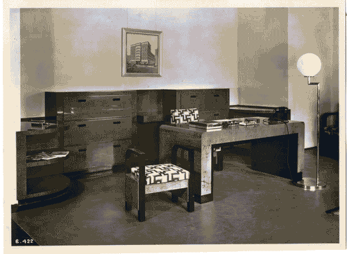 Image for IV Triennale - II Galleria dell'arredamento - Ufficio di presidente di Giuseppe Pagano e Gino Levi Montalcini