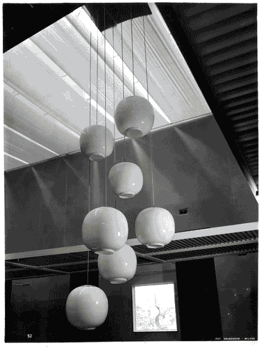 Image for IX Triennale - Sezioni estere - Danimarca - Lampadario della Louis Poulsen& Co.