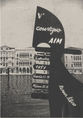 Image for Cartolina di auguri di buone feste dell'Associazione Italiana Metallurgia AIM 1950