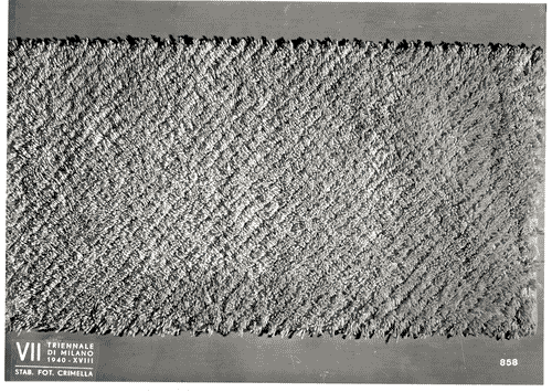 Image for VII Triennale - Mostra dell'E.N.A.P.I. - Tappeti - Tappeto di lana annodato di Fede Cheti