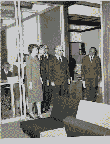 Image for XII Triennale - Visita del Presidente della Repubblica Giovanni Gronchi - Ivan Matteo Lombardo