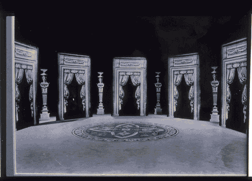 Image for XVI Triennale - Terzo ciclo - Lo spazio audiovisivo - Lo spazio scenografico della televisione italiana - Particolare di scenografia