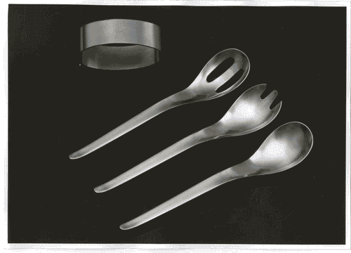 Image for XII Triennale - Mostra internazionale del vetro e dell'acciaio - Posate in metallo - Carl Pott