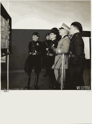 Image for VI Triennale - Visite di autorità e gerarchi - Giulio Barella