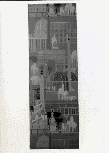 Image for IV Triennale - Galleria dei decoratori - Sala dei cavallini - Bozzetto di Giulio Rosso