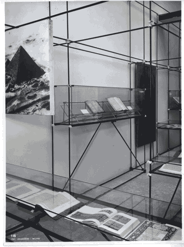 Image for IX Triennale - Studi sulle proporzioni - Vetrine con libri antichi - Francesco Gnecchi-Ruscone