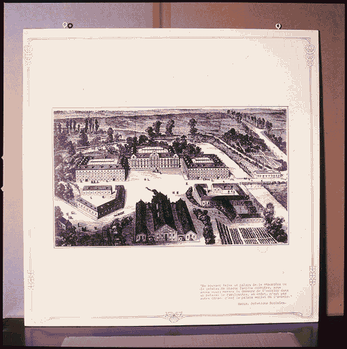 Image for XVI Triennale - Primo ciclo - Catasto del disegno - Le familistere de Guise ou les équivalentes de la richesse - Pannello didascalico