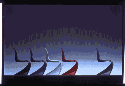 Image for XVIII Triennale - Partecipazioni internazionali - Danimarca. Design danese: ricchezza e semplicità - Verner Panton, Sedia Panton