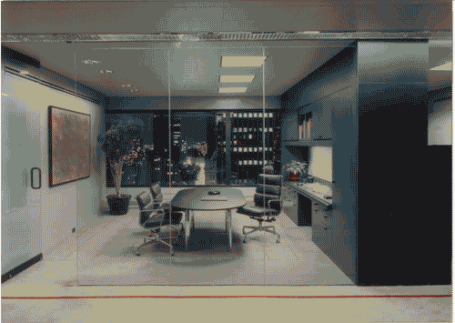 Image for Il luogo del lavoro - Condizionamenti psicologici - La religione degli "headquarters" - Ufficio dirigenziale della Alusuisse of America Inc. di NewYork