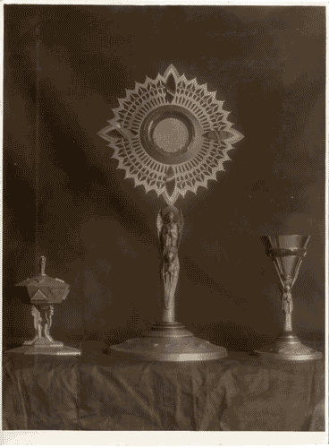 Image for III Biennale - Ente Nazionale per le Piccole Industrie (E.N.A.P.I.) - Pisside, ostensorio e calice