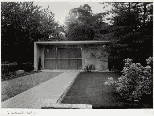 Image for V Triennale - Mostra dell'abitazione - Sala d'estate di Ottorino Aloiso, Luigi Chessa, Umberto Cuzzi, Gino Levi Montalcini, Giuseppe Pagano, Enrico Paulucci, Ettore Sottsas, Carlo Turina