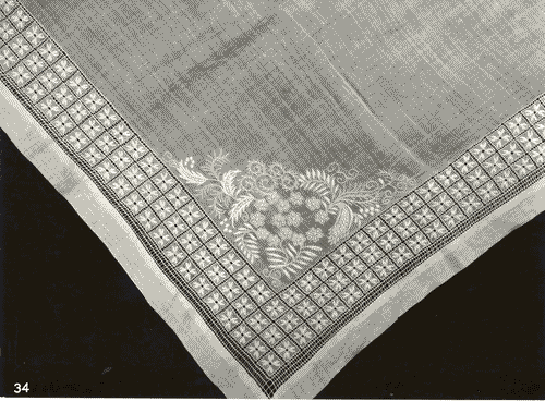 Image for VII Triennale - Mostra del pizzo antico - Fazzoletto ricamato