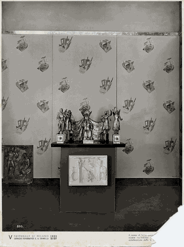 Image for V Triennale - Mostre nel parco - Padiglione delle scuole d'arte - Sala del R. Istituto d'arte di Firenze