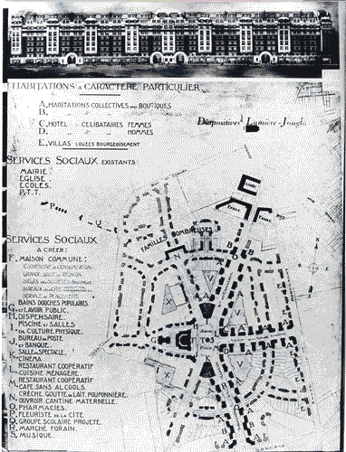 Image for XVI Triennale - Primo ciclo - Il progetto di architettura - Politica della casa e poetiche architettoniche. Spazio di lavoro e nuovi modi di produrre - Planimetria della città giardino di Stains