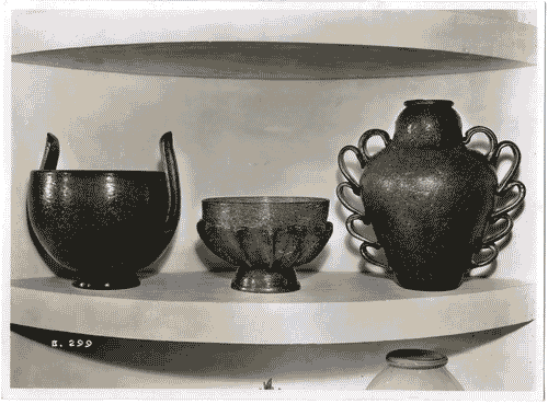 Image for Vetri pulegosi Venini e C., nella galleria dei vetri