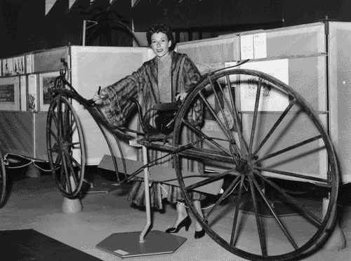 Image for IX Triennale - Mostre temporanee - Mostra didattica sull'evoluzione della bicicletta - Bicicletta d'epoca in metallo
