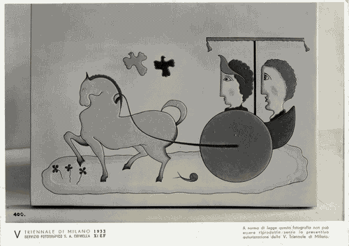 Image for V Triennale - Arti decorative e industriali - Sala dell'E.N.A.P.I. - Ceramica - Formella