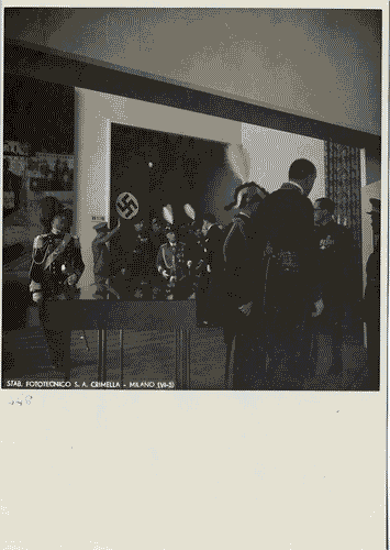 Image for VI Triennale - Inaugurazione - Visita del re d'Italia, Vittorio Emanuele III di Savoia - Carlo Alberto Felice - Giulio Barella