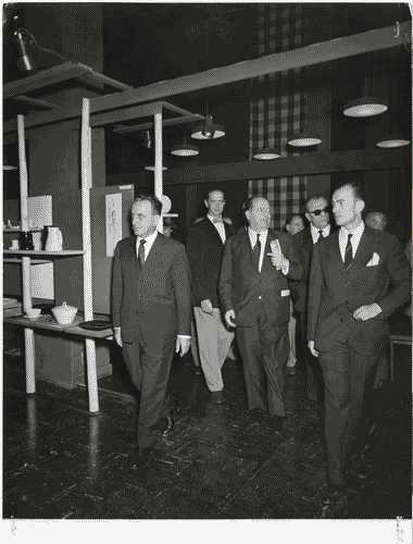 Image for XII Triennale - Inaugurazione - Tommaso Ferraris - Giuseppe Togni - Ivan Matteo Lombardo - Ludovico Magistretti