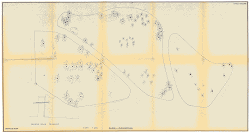 Image for Parco Sempione. Indicazione della piantumazione